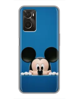 Чохол для OPPO A96 з картинкою «Міккі виглядає» Чохол для OPPO A96 з картинкою «Міккі виглядає»