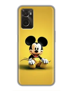 Чехол для OPPO A96 с картинкой «Микки на желтом» Чехол для OPPO A96 с картинкой «Микки на желтом»