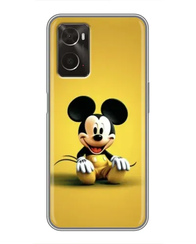 Чехол для OPPO A96 с картинкой «Микки на желтом» Чехол для OPPO A96 с картинкой «Микки на желтом»