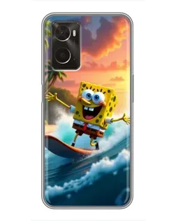 Чохол для OPPO A96 з картинкою «Губка Боб серфінгіст» Чохол для OPPO A96 з картинкою «Губка Боб серфінгіст»