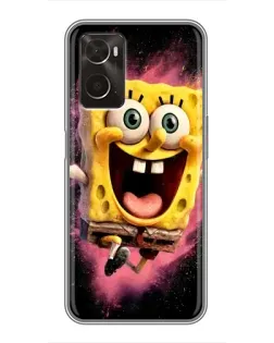 Чохол для OPPO A96 з картинкою «Вибуховий Спанч Боб» Чохол для OPPO A96 з картинкою «Вибуховий Спанч Боб»