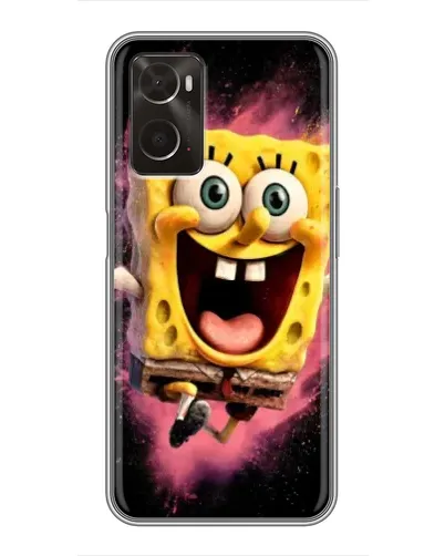 Чохол для OPPO A96 з картинкою «Вибуховий Спанч Боб»