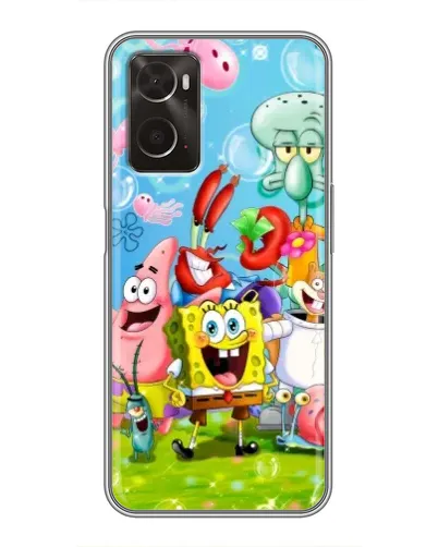 Чохол для OPPO A96 з картинкою «Губка Боб та друзі» Чохол для OPPO A96 з картинкою «Губка Боб та друзі»