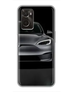 Чохол для OPPO A96 з картинкою «Tesla Model S Look»