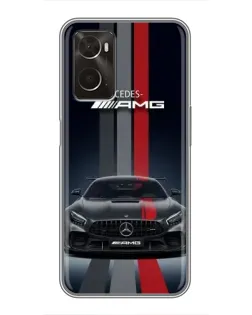 Чохол для OPPO A96 з картинкою «Mercedes — білий карбон» Чохол для OPPO A96 з картинкою «Mercedes — білий карбон»