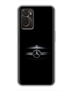 Чохол для OPPO A96 з картинкою «Mercedes — абстрактні лінії» Чохол для OPPO A96 з картинкою «Mercedes — абстрактні лінії»