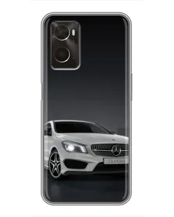 Чохол для OPPO A96 з картинкою «Mercedes AMG GT Silver» Чохол для OPPO A96 з картинкою «Mercedes AMG GT Silver»