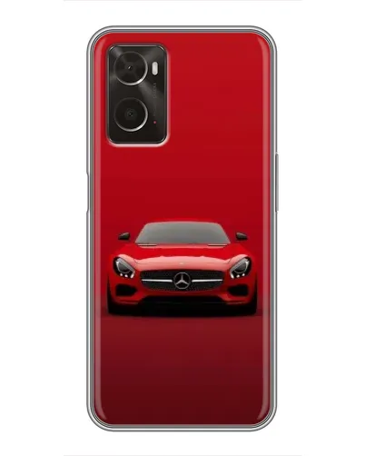 Чохол для OPPO A96 з картинкою «Червоний Mercedes AMG»
