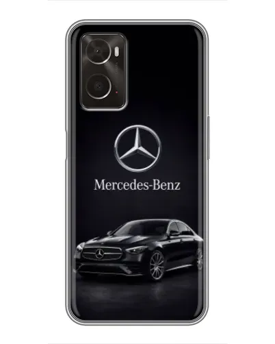 Чохол для OPPO A96 з картинкою «Mercedes — решітка радіатора»