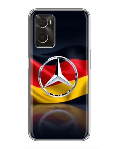 Чохол для OPPO A96 з картинкою «Mercedes — прапор Німеччини»