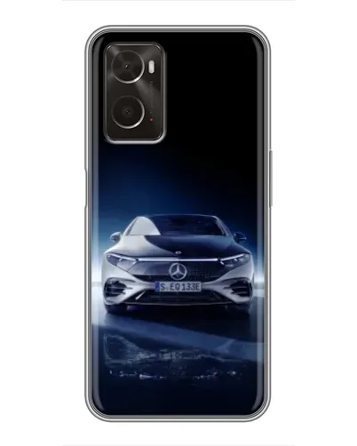 Чохол для OPPO A96 з картинкою «Нічний Mercedes EQ»
