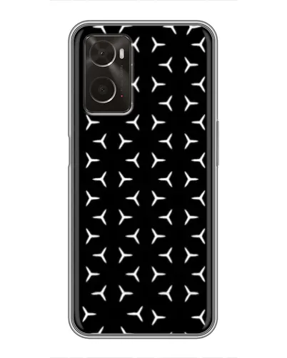 Чехол для OPPO A96 с картинкой «Mercedes паттерн звезд» Чехол для OPPO A96 с картинкой «Mercedes паттерн звезд»