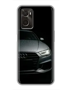 Чохол для OPPO A96 з картинкою «Audi — деталізація кузова» Чохол для OPPO A96 з картинкою «Audi — деталізація кузова»