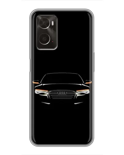 Чохол для OPPO A96 з картинкою «Audi — нічний контур»