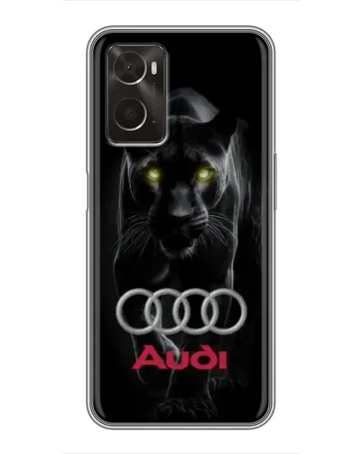Чохол для OPPO A96 з картинкою «Пантера та Audi»
