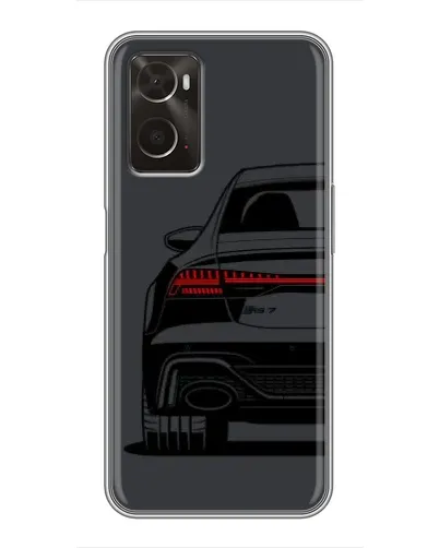 Чохол для OPPO A96 з картинкою «Задня частина Audi — арт»