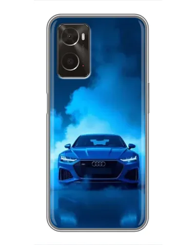 Чохол для OPPO A96 з картинкою «Audi — блакитна енергія»