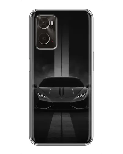 Чохол для OPPO A96 з картинкою «Lamborghini симетрія доріг»
