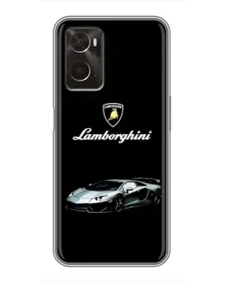 Чохол для OPPO A96 з картинкою «Логотип Lamborghini класика» Чохол для OPPO A96 з картинкою «Логотип Lamborghini класика»