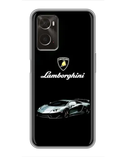 Чохол для OPPO A96 з картинкою «Логотип Lamborghini класика»