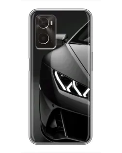 Чохол для OPPO A96 з картинкою «Lamborghini фари деталізація» Чохол для OPPO A96 з картинкою «Lamborghini фари деталізація»