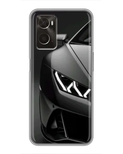 Чохол для OPPO A96 з картинкою «Lamborghini фари деталізація»