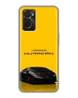 Чохол для OPPO A96 з картинкою «Lamborghini Huracan чорний» Чохол для OPPO A96 з картинкою «Lamborghini Huracan чорний»