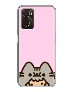 Чохол для OPPO A96 з картинкою «Pusheen та печиво» Чохол для OPPO A96 з картинкою «Pusheen та печиво»