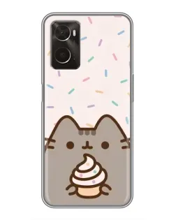 Чохол для OPPO A96 з картинкою «Пушин з кексом» Чохол для OPPO A96 з картинкою «Пушин з кексом»