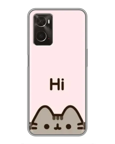 Чохол для OPPO A96 з картинкою «Пушин каже Hi» Чохол для OPPO A96 з картинкою «Пушин каже Hi»