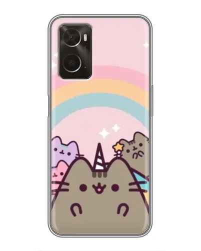 Чохол для OPPO A96 з картинкою «Єдиноріг Pusheen» Чохол для OPPO A96 з картинкою «Єдиноріг Pusheen»