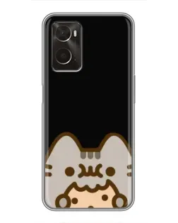 Чохол для OPPO A96 з картинкою «Пушин на чорному»