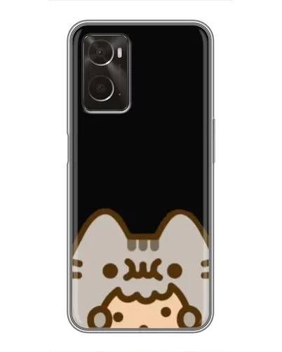 Чохол для OPPO A96 з картинкою «Пушин на чорному» Чохол для OPPO A96 з картинкою «Пушин на чорному»