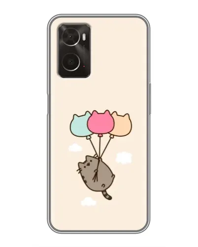 Чохол для OPPO A96 з картинкою «Пушин на кульках» Чохол для OPPO A96 з картинкою «Пушин на кульках»