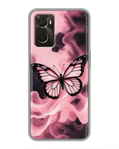 Чехол для OPPO A96 с картинкой «Бабочка в дыму» Чехол для OPPO A96 с картинкой «Бабочка в дыму»