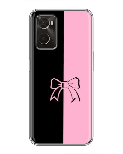 Чехол для OPPO A96 с картинкой «Половинки банта» Чехол для OPPO A96 с картинкой «Половинки банта»