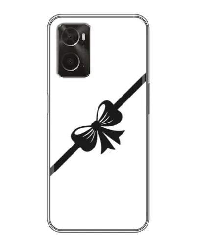 Чехол для OPPO A96 с картинкой «Диагональный бант» Чехол для OPPO A96 с картинкой «Диагональный бант»