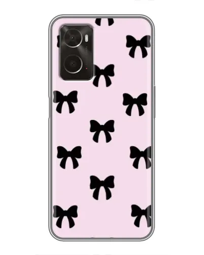 Чехол для OPPO A96 с картинкой «Черные банты Coquette» Чехол для OPPO A96 с картинкой «Черные банты Coquette»