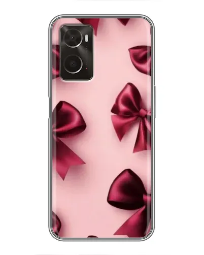 Чехол для OPPO A96 с картинкой «Бордовый атлас» Чехол для OPPO A96 с картинкой «Бордовый атлас»