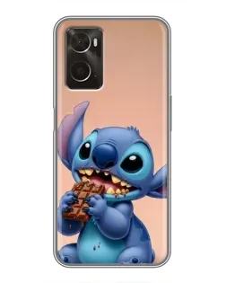Чохол для OPPO A96 з картинкою «Стіч їсть шоколад» Чохол для OPPO A96 з картинкою «Стіч їсть шоколад»