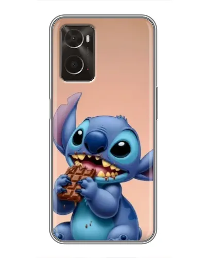 Чохол для OPPO A96 з картинкою «Стіч їсть шоколад» Чохол для OPPO A96 з картинкою «Стіч їсть шоколад»