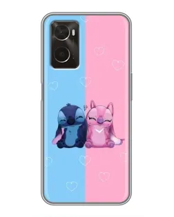 Чохол для OPPO A96 з картинкою «Stitch та Angel Love» Чохол для OPPO A96 з картинкою «Stitch та Angel Love»