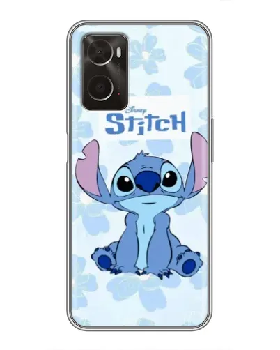 Чохол для OPPO A96 з картинкою «Stitch серед квітів» Чохол для OPPO A96 з картинкою «Stitch серед квітів»