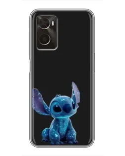 Чохол для OPPO A96 з картинкою «Стіч на чорному» Чохол для OPPO A96 з картинкою «Стіч на чорному»