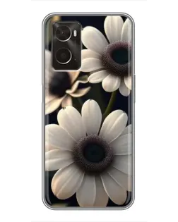 Чохол для OPPO A96 з картинкою «Білі маргаритки макро» Чохол для OPPO A96 з картинкою «Білі маргаритки макро»
