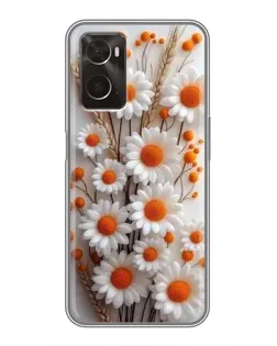 Чохол для OPPO A96 з картинкою «Білі сухоцвіти» Чохол для OPPO A96 з картинкою «Білі сухоцвіти»
