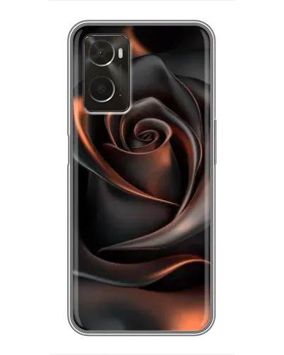 Чохол для OPPO A96 з картинкою «Шовкова чорна троянда» Чохол для OPPO A96 з картинкою «Шовкова чорна троянда»