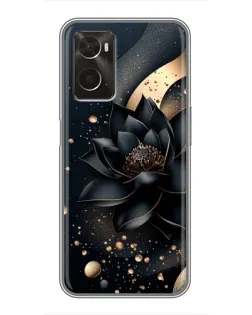 Чохол для OPPO A96 з картинкою «Чорний лотос» Чохол для OPPO A96 з картинкою «Чорний лотос»