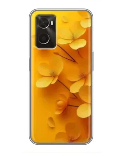 Чохол для OPPO A96 з картинкою «Золоті пелюстки» Чохол для OPPO A96 з картинкою «Золоті пелюстки»