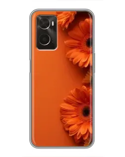 Чохол для OPPO A96 з картинкою «Помаранчеві гербери» Чохол для OPPO A96 з картинкою «Помаранчеві гербери»